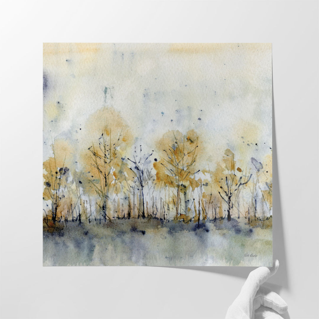 Abstract Autumn Trees 1 - Canvas Print Wall Art