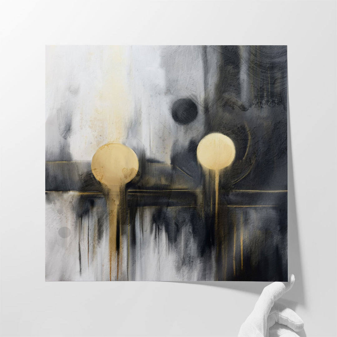 Power Circle 2 - Canvas Print Wall Art