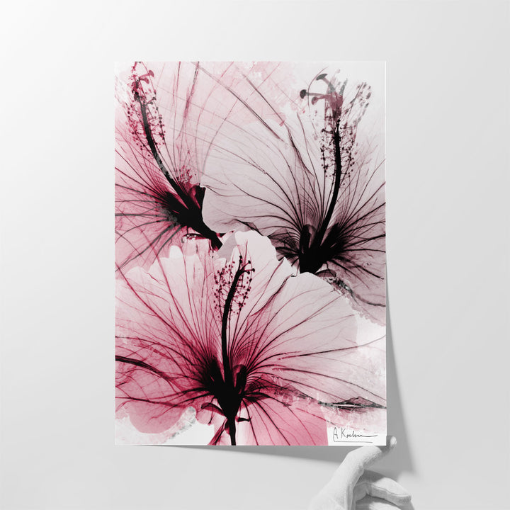 Bright Floral Abstract 1 - Canvas Print Wall Art