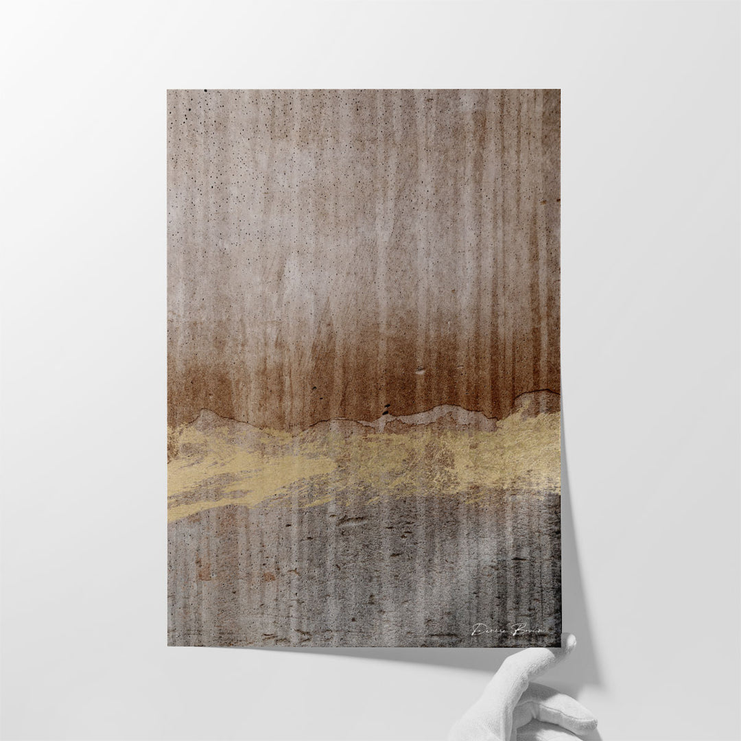 Modern Metallic - Canvas Print Wall Art