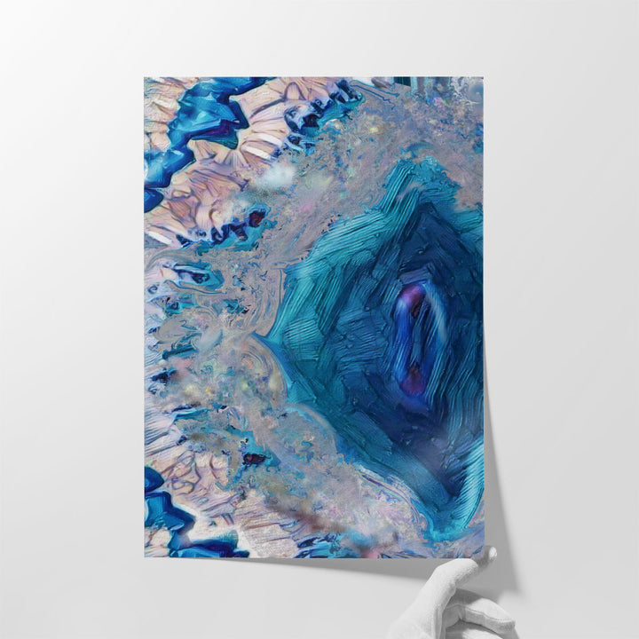 Elegant Geode - Canvas Print Wall Art