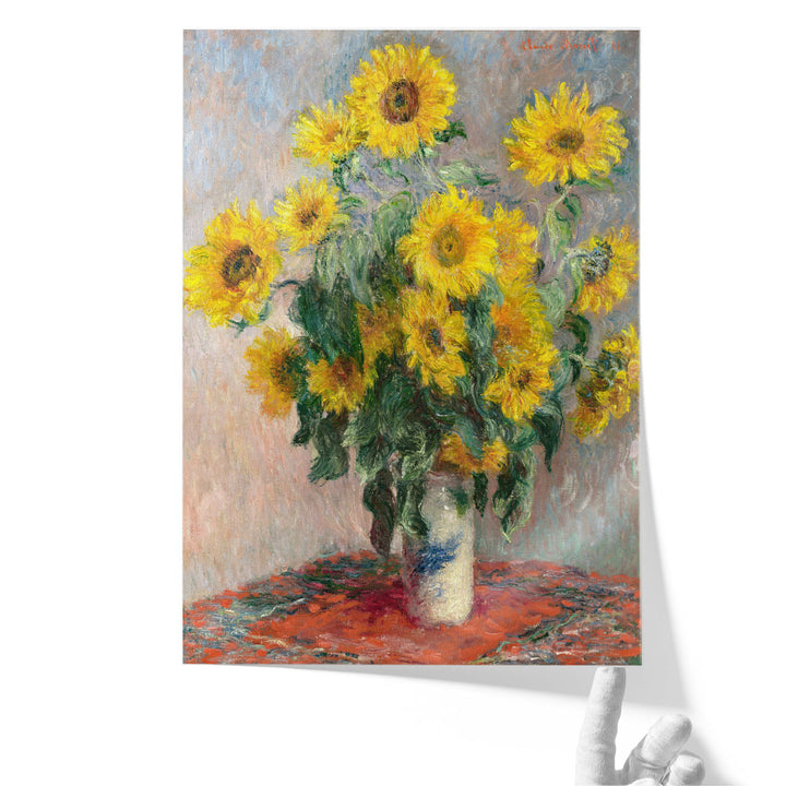 Bouquet of Sunflowers, 1881 - Canvas Print Wall Art