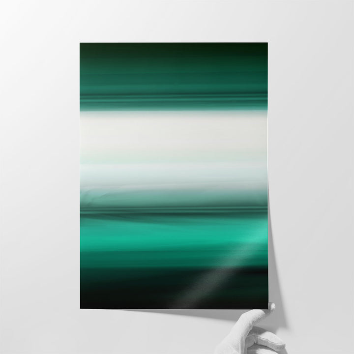 Emerald Ombre - Canvas Print Wall Art