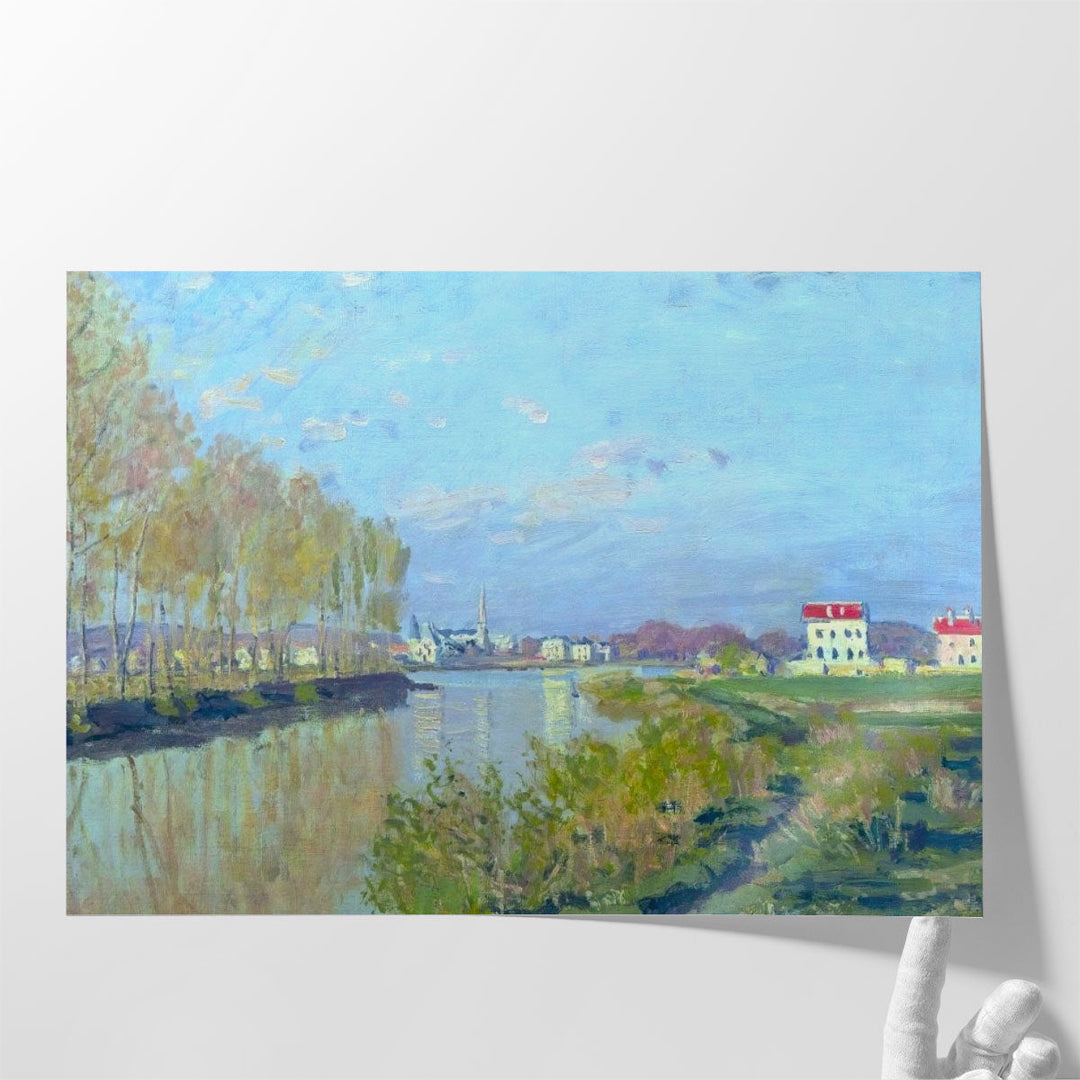 The Seine at Argenteuil - Canvas Print Wall Art