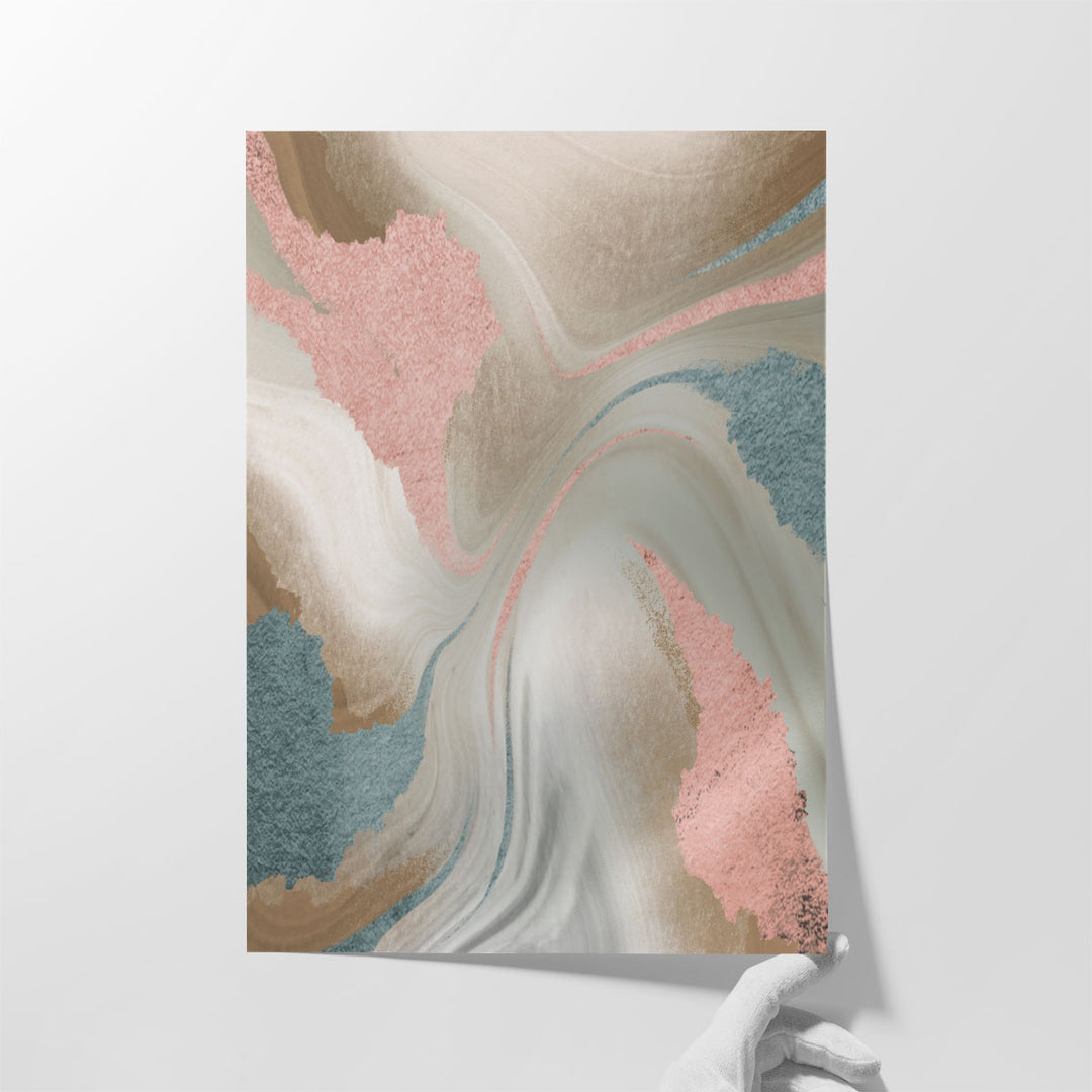 Fluid Spring Movement - Canvas Print Wall Art