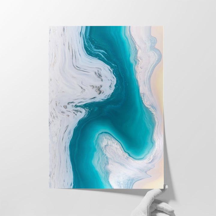 Abstract Water 1 - Canvas Print Wall Art