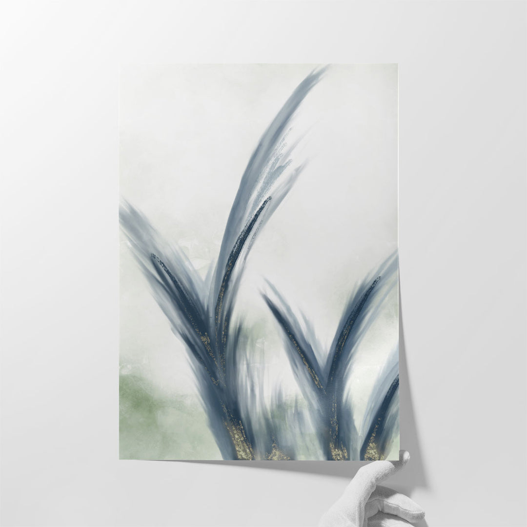 Abstract Bluegrass - Canvas Print Wall Art