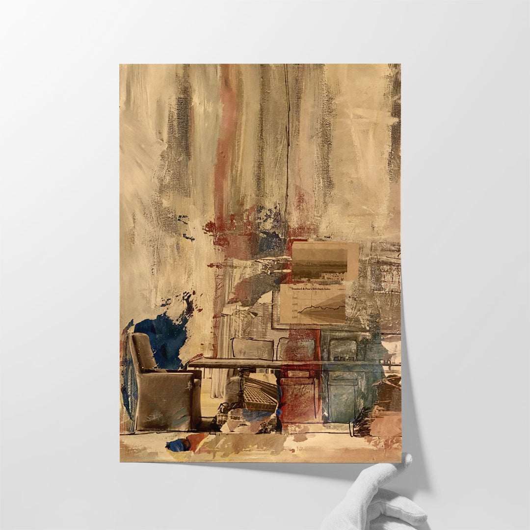 Industrial Debris - Canvas Print Wall Art