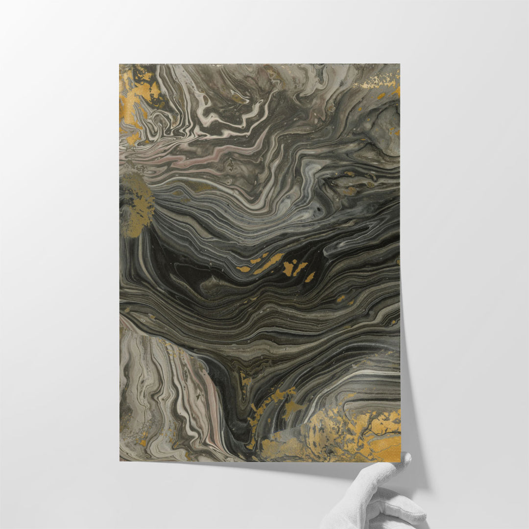 Rippled Wreck 1 - Canvas Print Wall Art