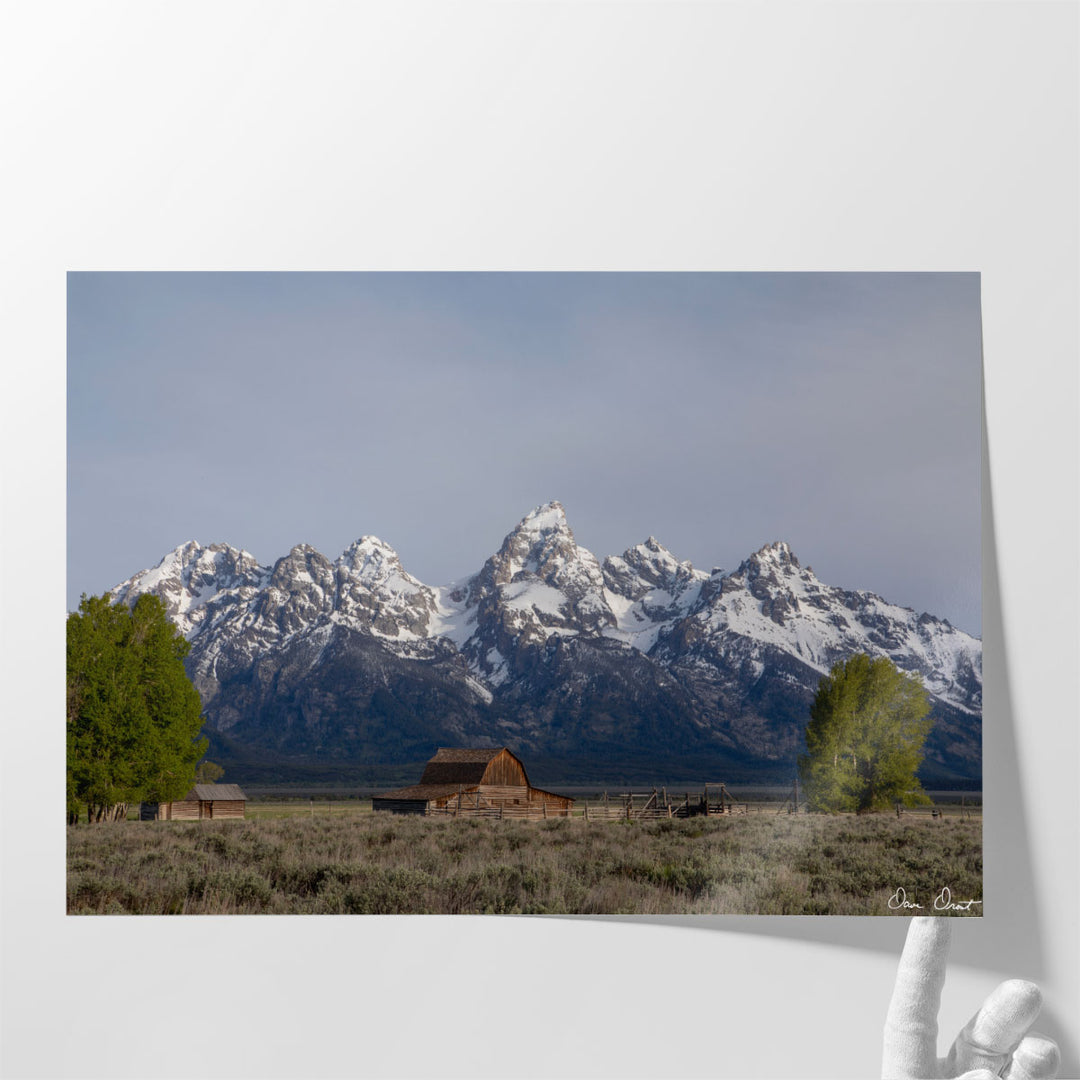 Mountains of Wyoming II - Canvas Print Wall Art