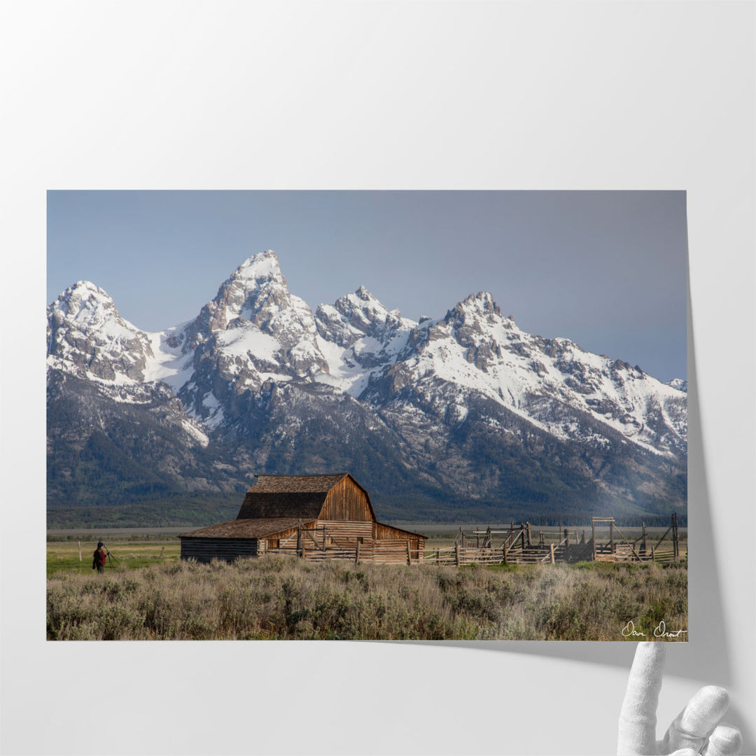 Mountains Of Wyoming III - Canvas Print Wall Art