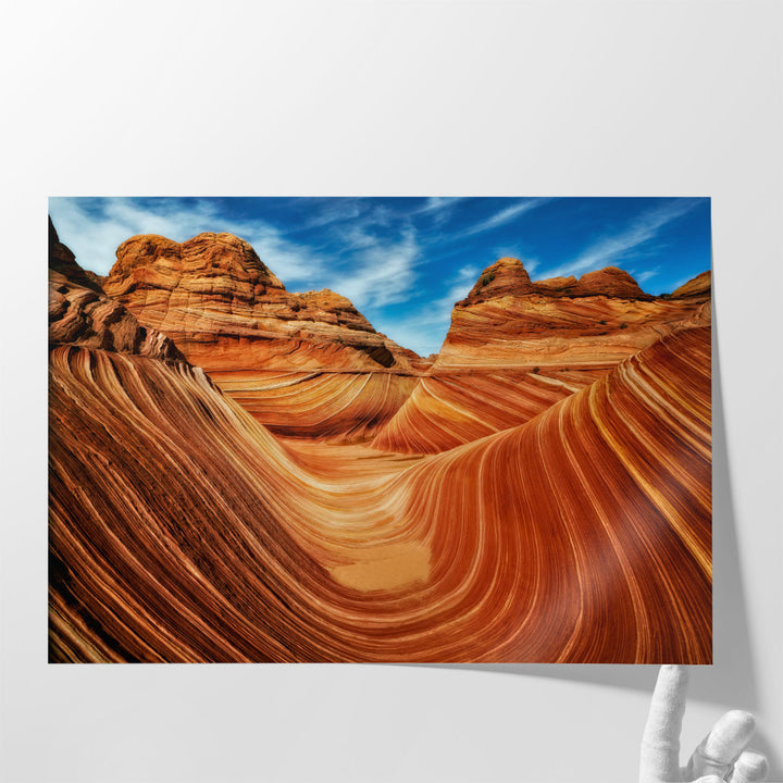 The Grand Wave I - Canvas Print Wall Art