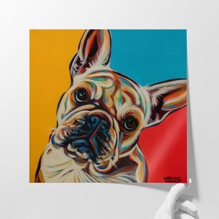 Chroma Dogs III - Canvas Print Wall Art