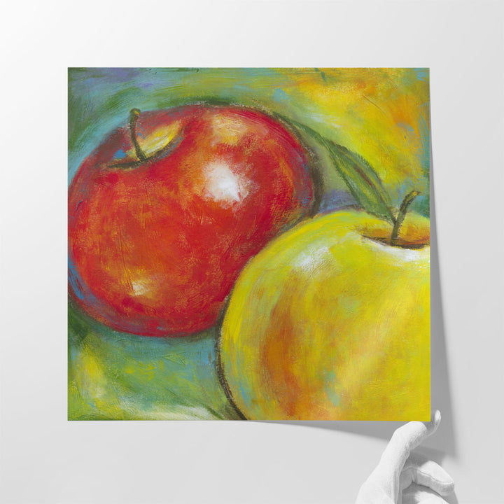 large abstract canvas art – statement kitchen piece