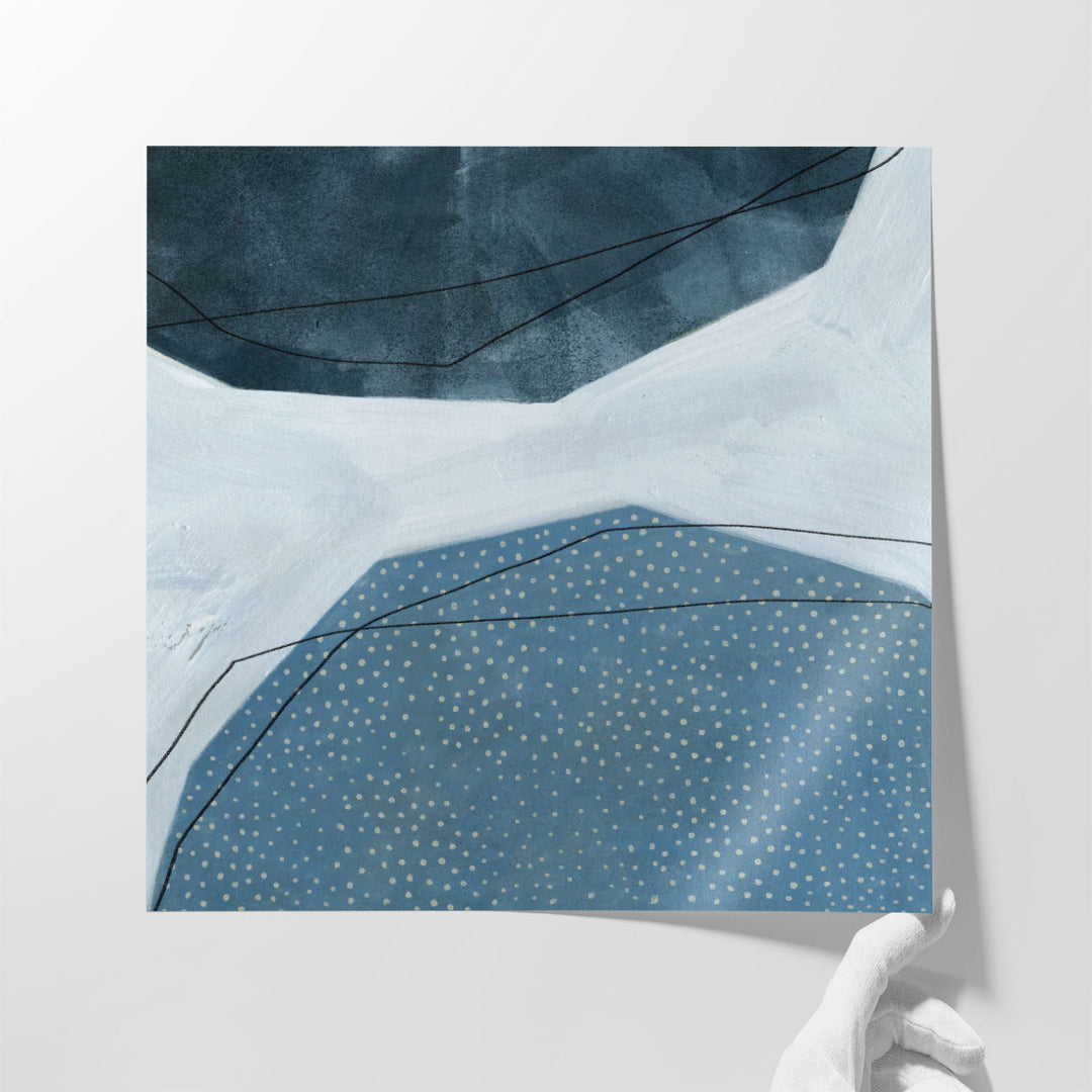 Adjacent Abstraction I - Canvas Print Wall Art