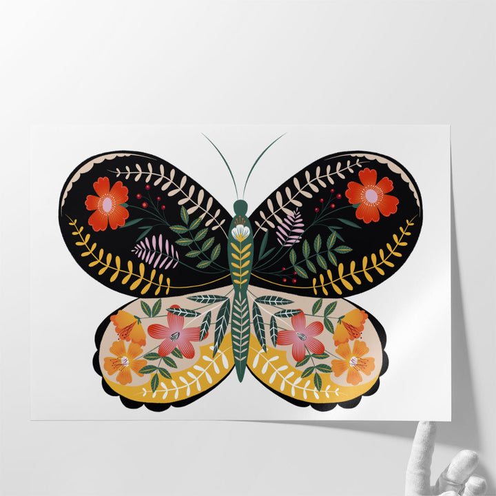 Butterfly Petals I - Canvas Print Wall Art