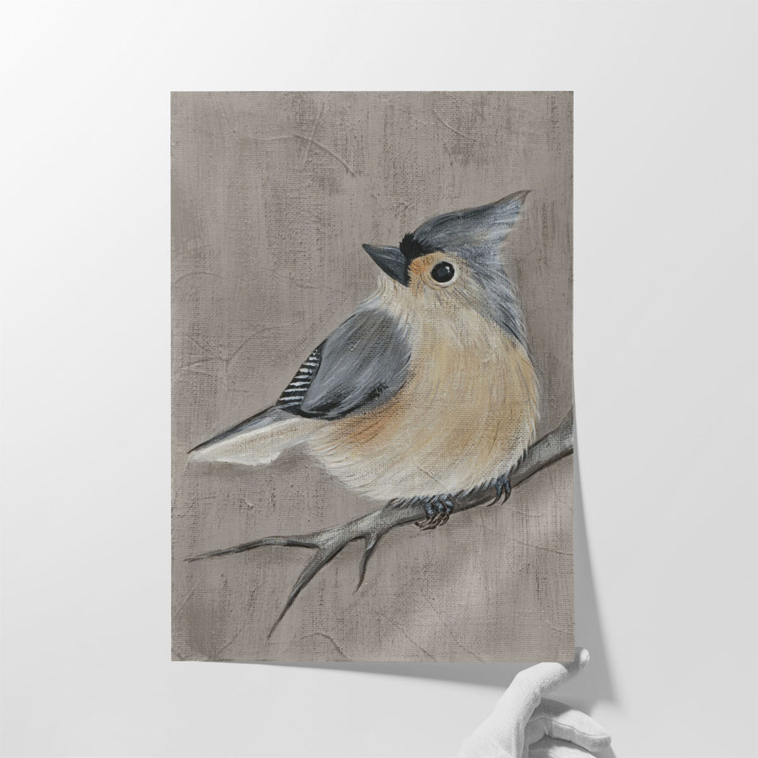 Winter Bird I - Canvas Print Wall Art