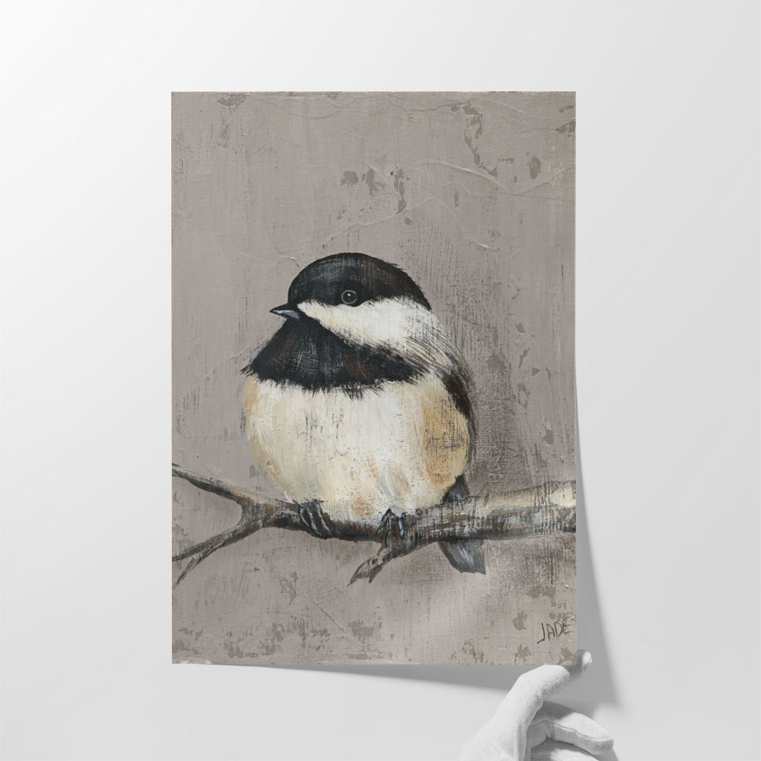 Winter Bird IV - Canvas Print Wall Art