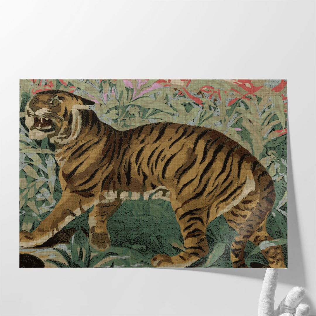 Concrete Jungle Cat II - Canvas Print Wall Art