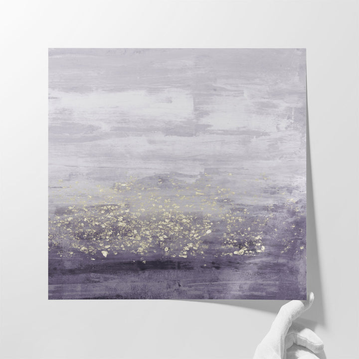 Amethyst Glitter I - Canvas Print Wall Art