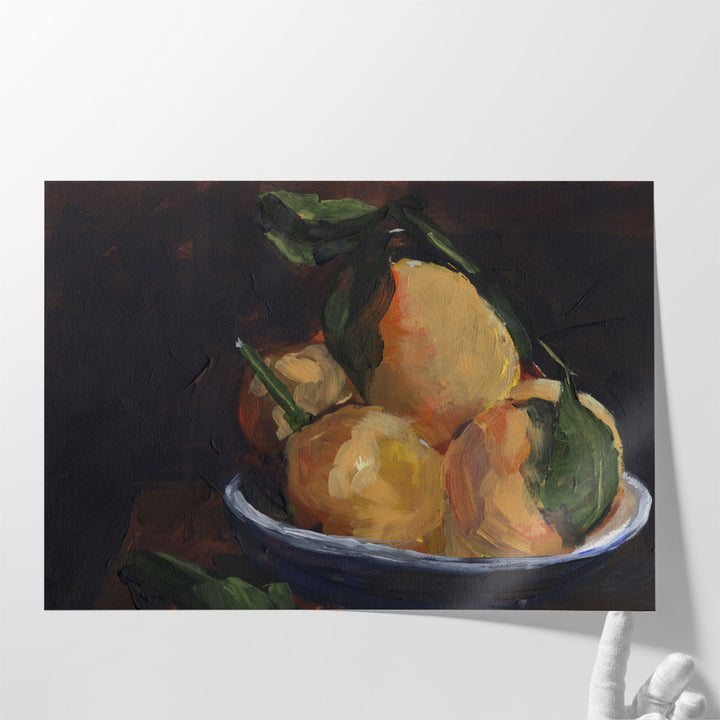 Fruit Plate I - Canvas Print Wall Art