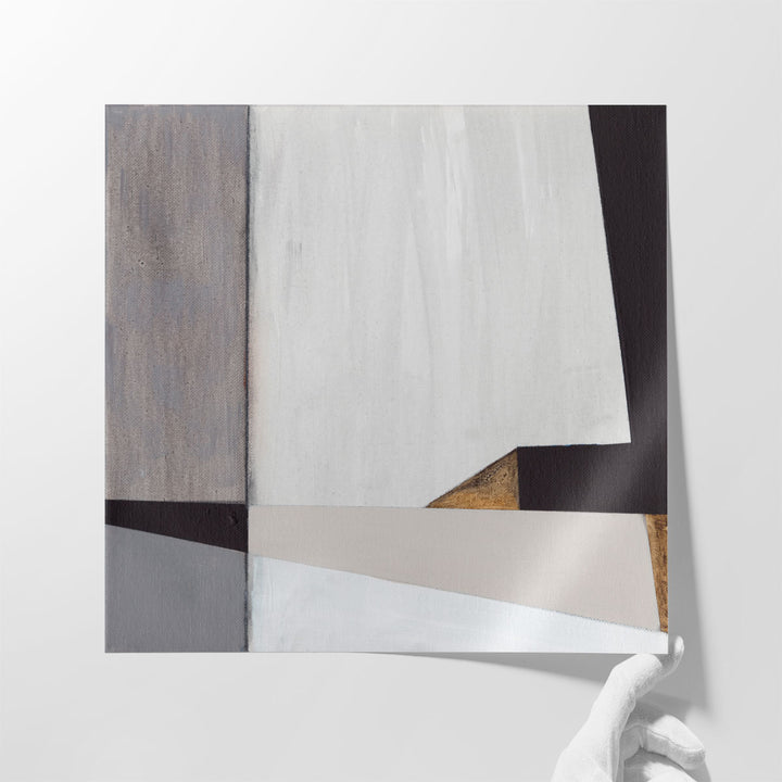 Neutral Geometrics II - Canvas Print Wall Art