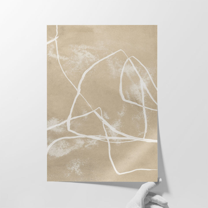 Neutral Thread II - Canvas Print Wall Art