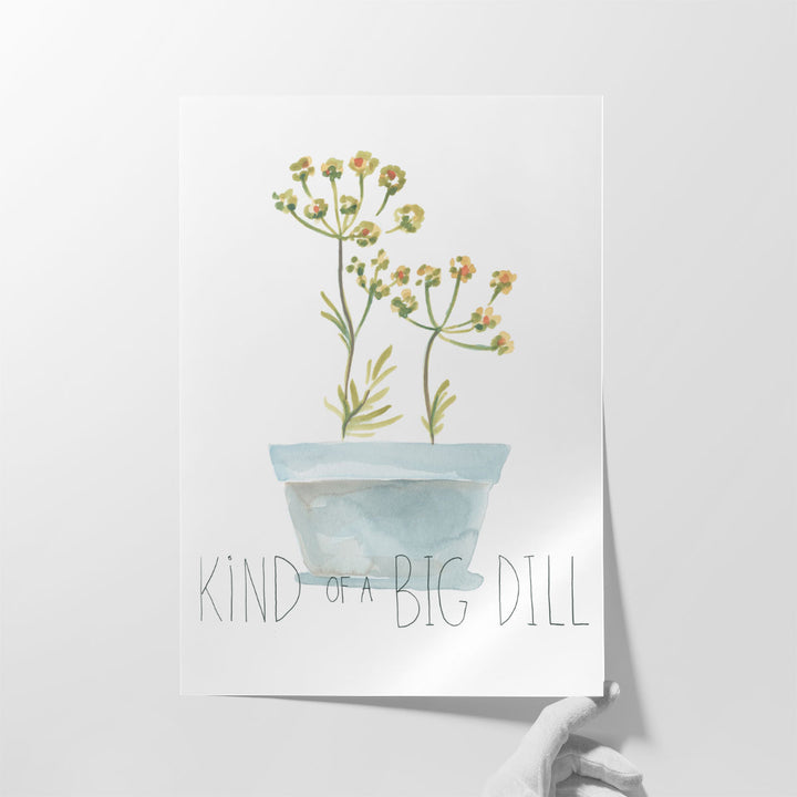 Punny Plant III - Canvas Print Wall Art