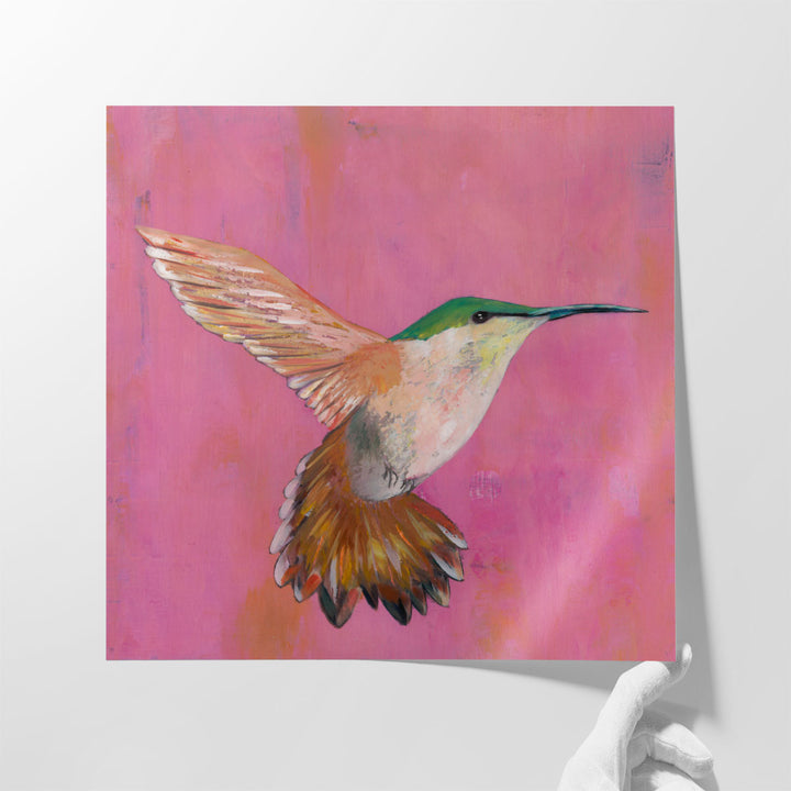 Sweet Hummingbird I - Canvas Print Wall Art