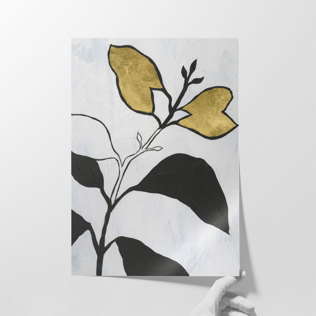 Hybrid Annuals I Black and White - Canvas Print Wall Art