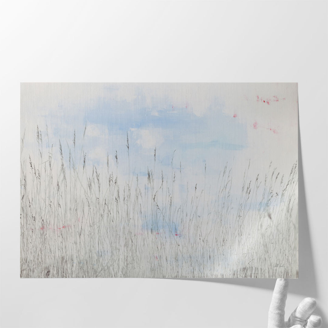 Reeds On The Ley IV - Canvas Print Wall Art