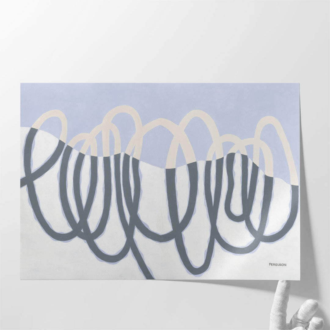 Loops III - Canvas Print Wall Art