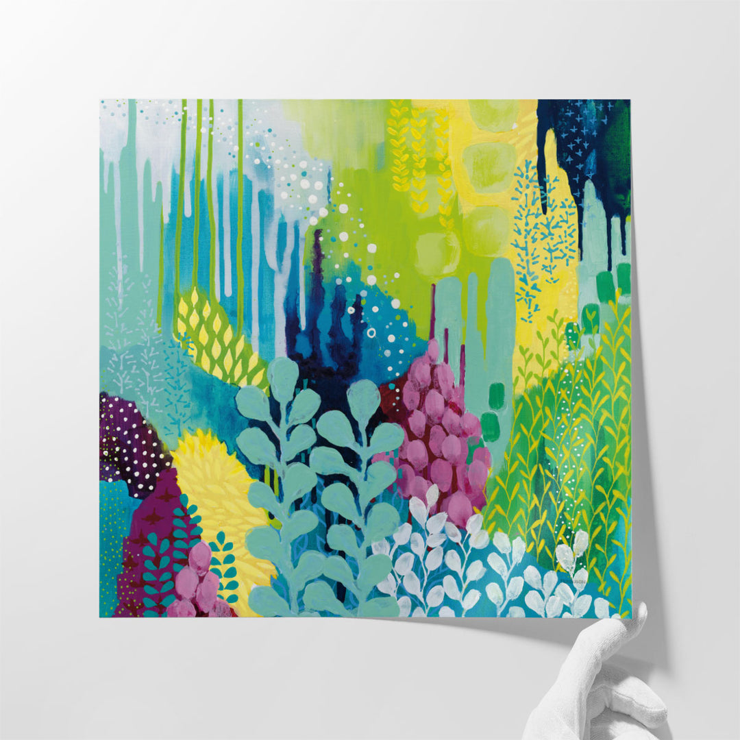 Jewel Forest II - Canvas Print Wall Art