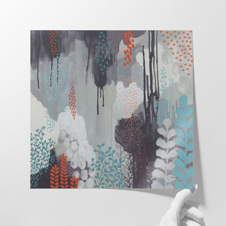 Gray Forest I - Canvas Print Wall Art