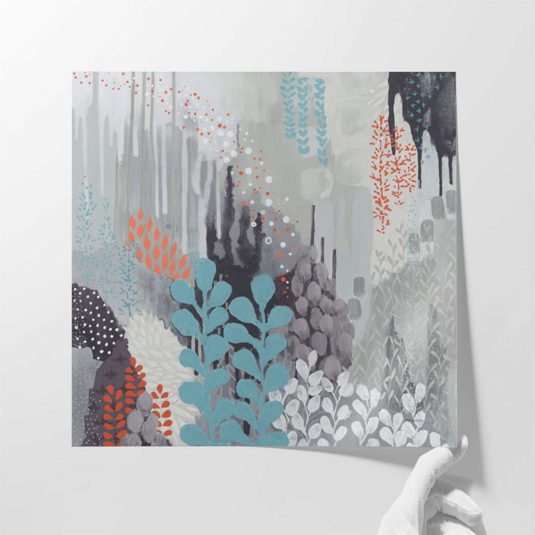 Gray Forest II - Canvas Print Wall Art