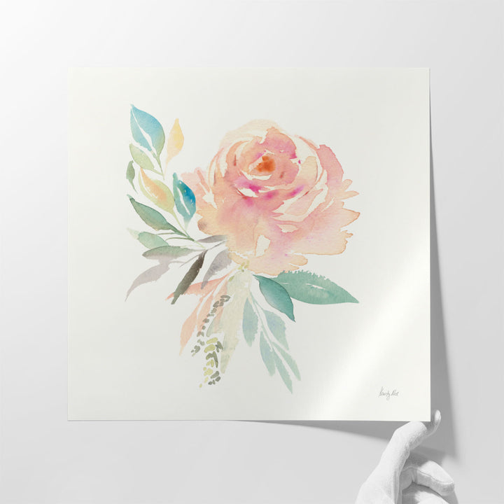 Watercolor Blossom III - Canvas Print Wall Art