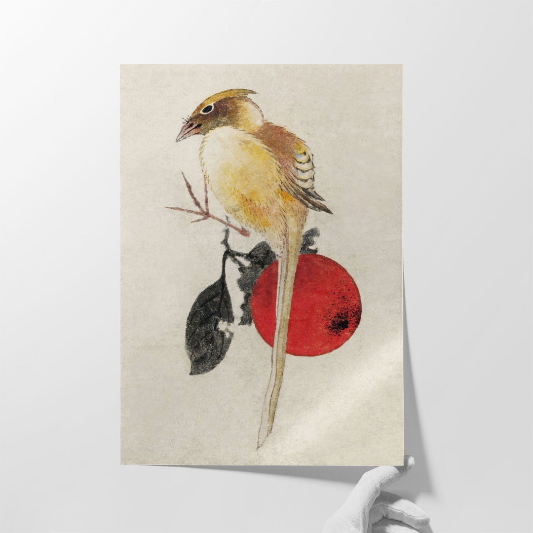 Bird From Album of Sketches, 1814 - Canvas Print Wall Art