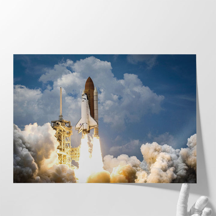 Ready to Launch - Canvas Print Wall Art