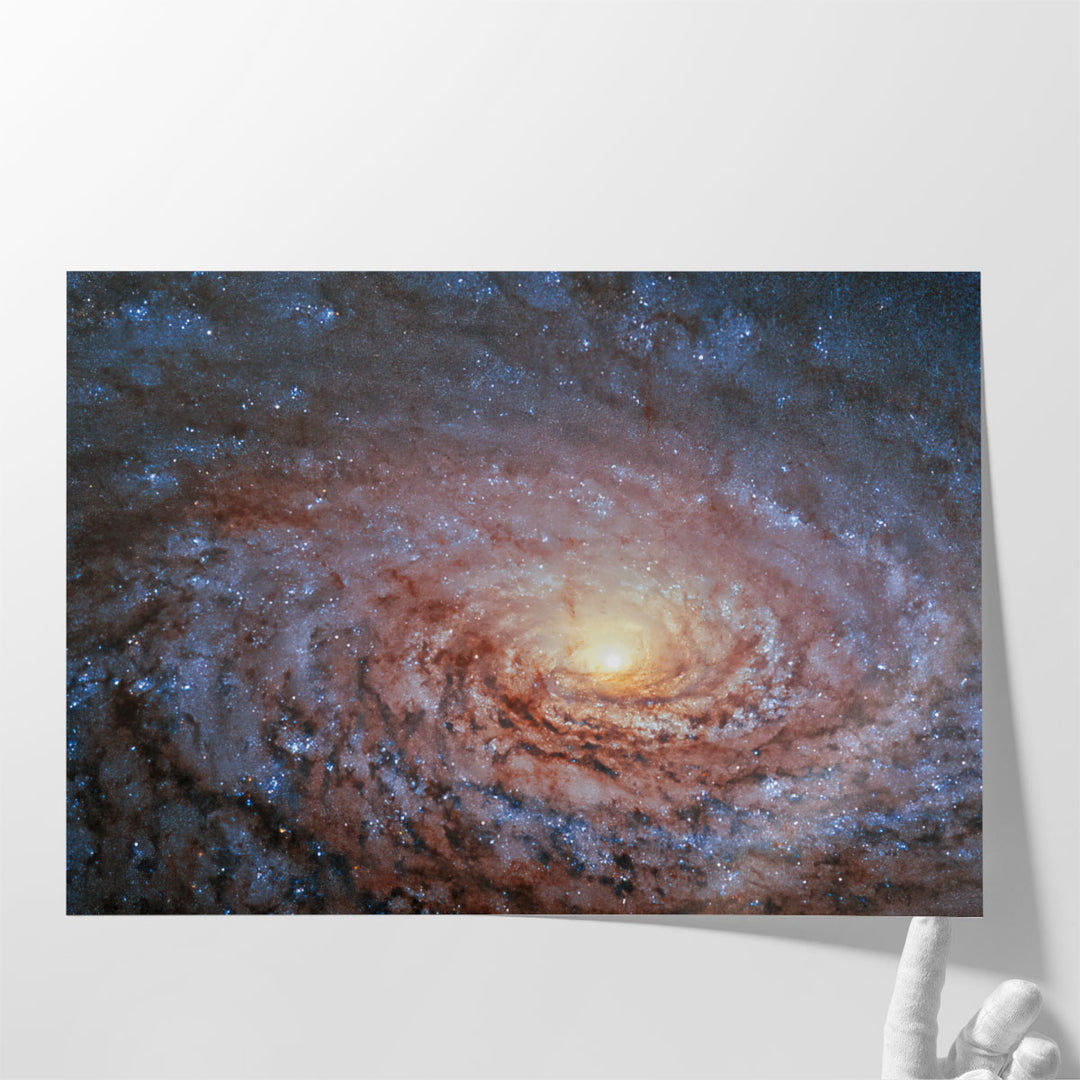 Galactic Sunflower - Canvas Print Wall Art