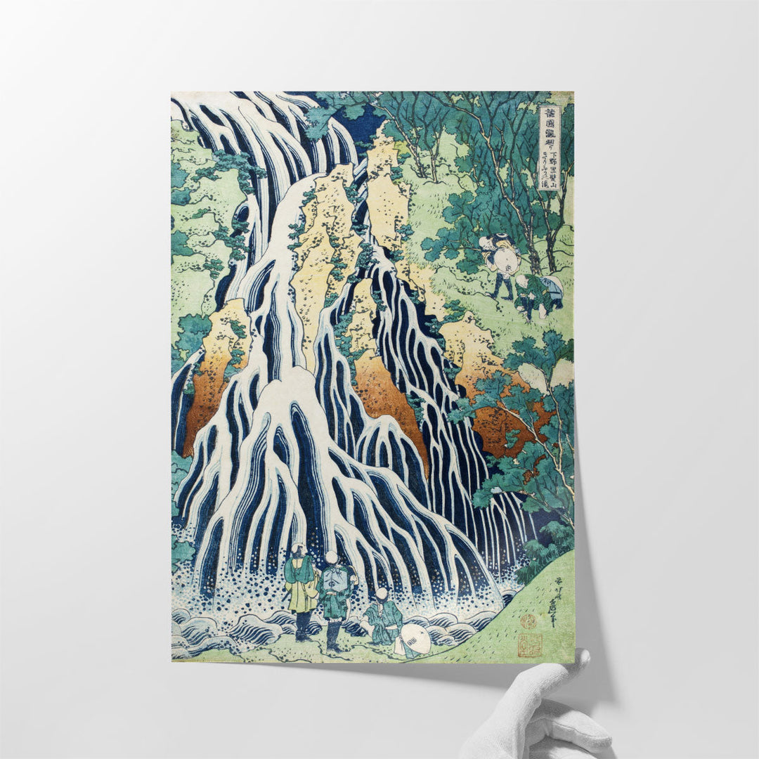 Kirifuri Fall On Kurokami Mount - Canvas Print Wall Art