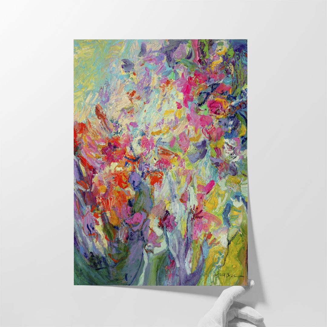 Bold Flourish I - Canvas Print Wall Art