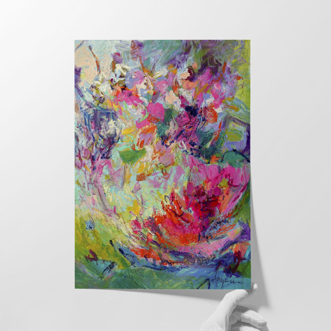 Bold Flourish III - Canvas Print Wall Art