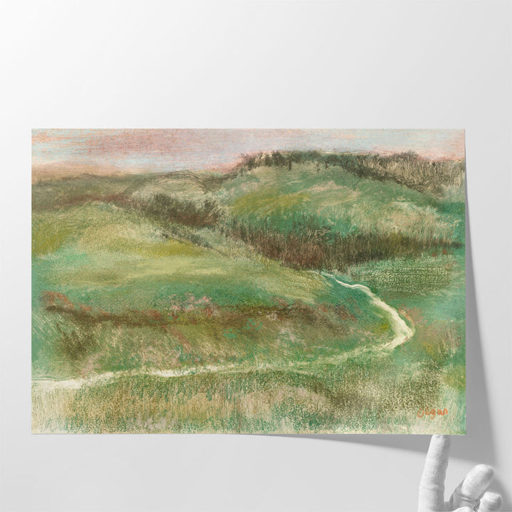 Degas Countryside Views II - Canvas Print Wall Art