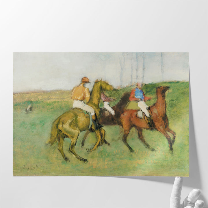 Degas The Races II - Canvas Print Wall Art