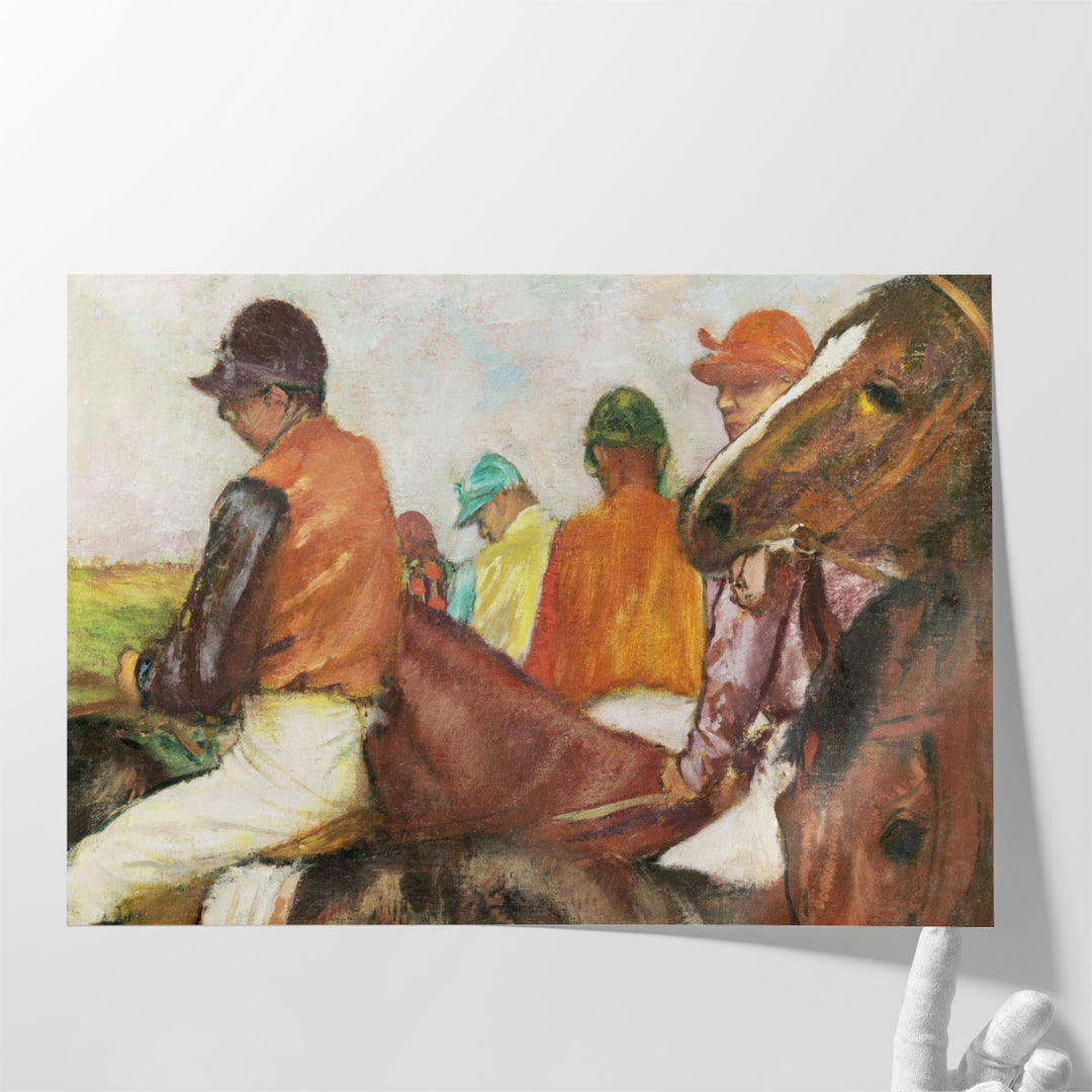 Degas The Races III - Canvas Print Wall Art