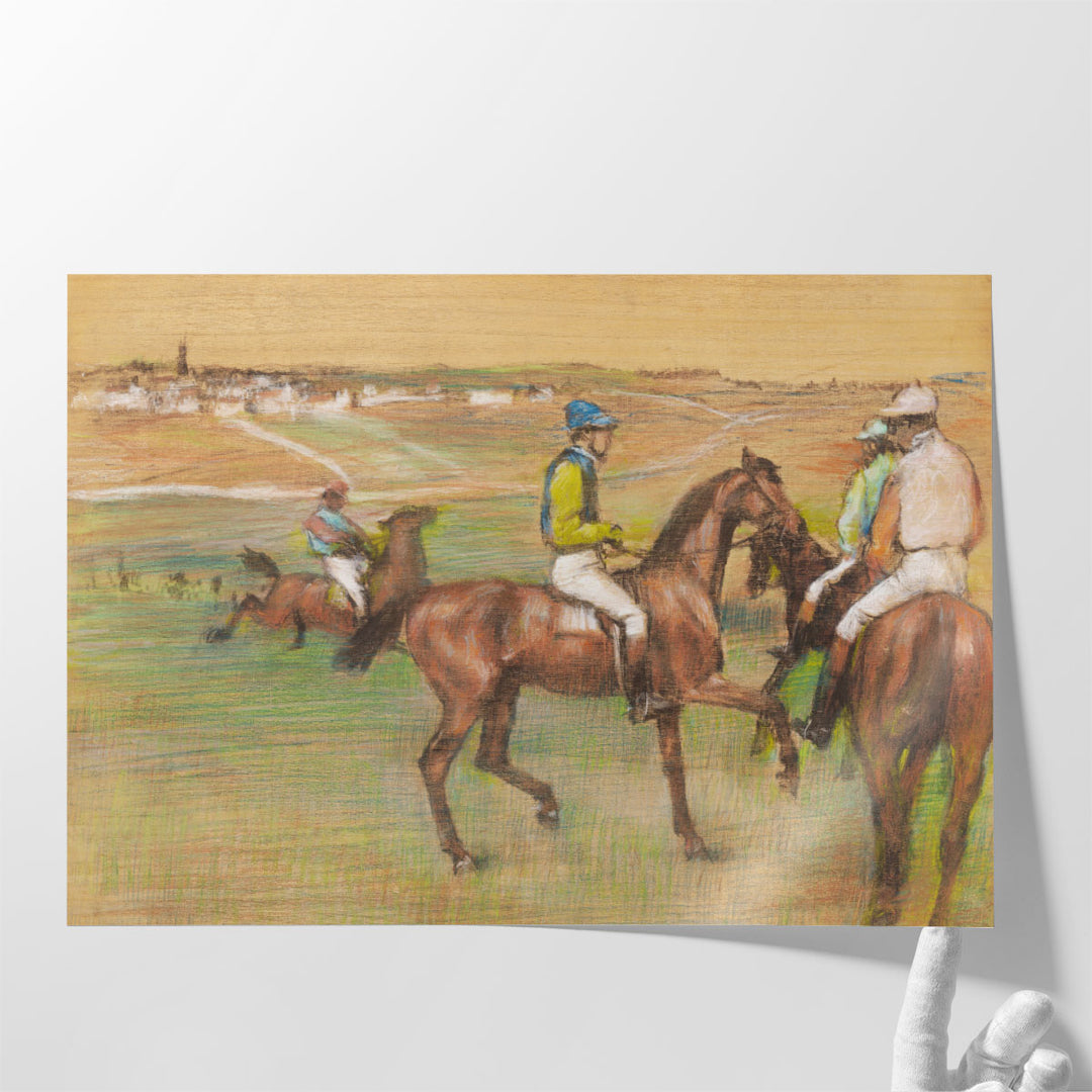 Degas The Races IV - Canvas Print Wall Art