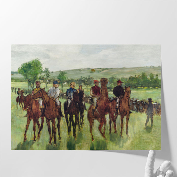 Degas The Races V - Canvas Print Wall Art