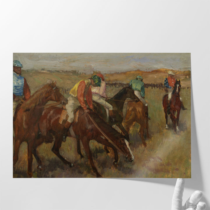 Degas The Races VI - Canvas Print Wall Art