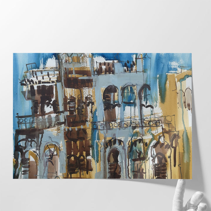 Balconies - Canvas Print Wall Art