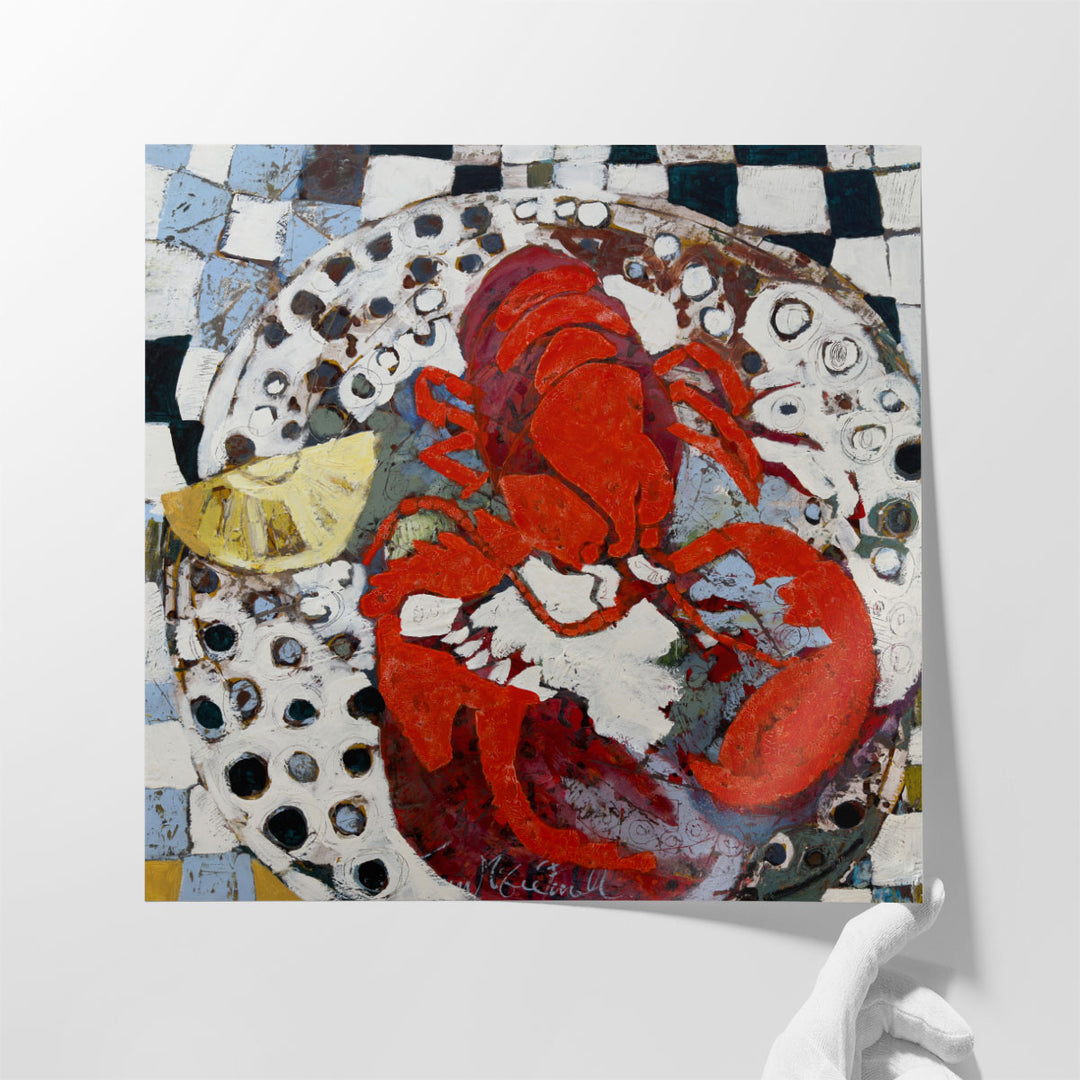 Maine Lobster I - Canvas Print Wall Art